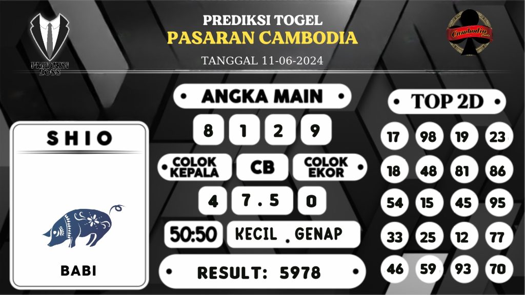 https://prediksibossbenk.com/prediksi-boss-togel-cambodia-selasa-11-juni-2024/