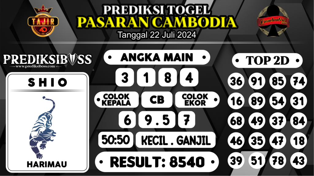 https://prediksibossbenk.com/prediksi-boss-togel-cambodia-senin-22-juli-2024/