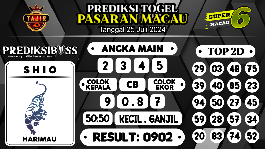 https://prediksibossbenk.com/prediksi-boss-togel-macau-kamis-25-juli-2024/