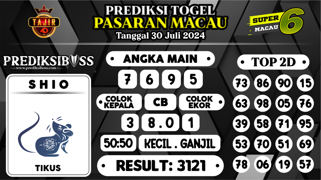 https://prediksibossbenk.com/prediksi-boss-togel-macau-selasa-30-juli-2024/