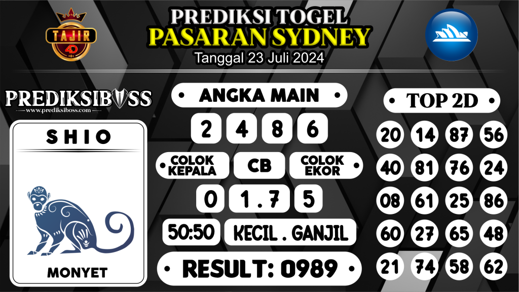 https://prediksibossbenk.com/prediksi-boss-togel-sidney-selasa-23-juli-2024/