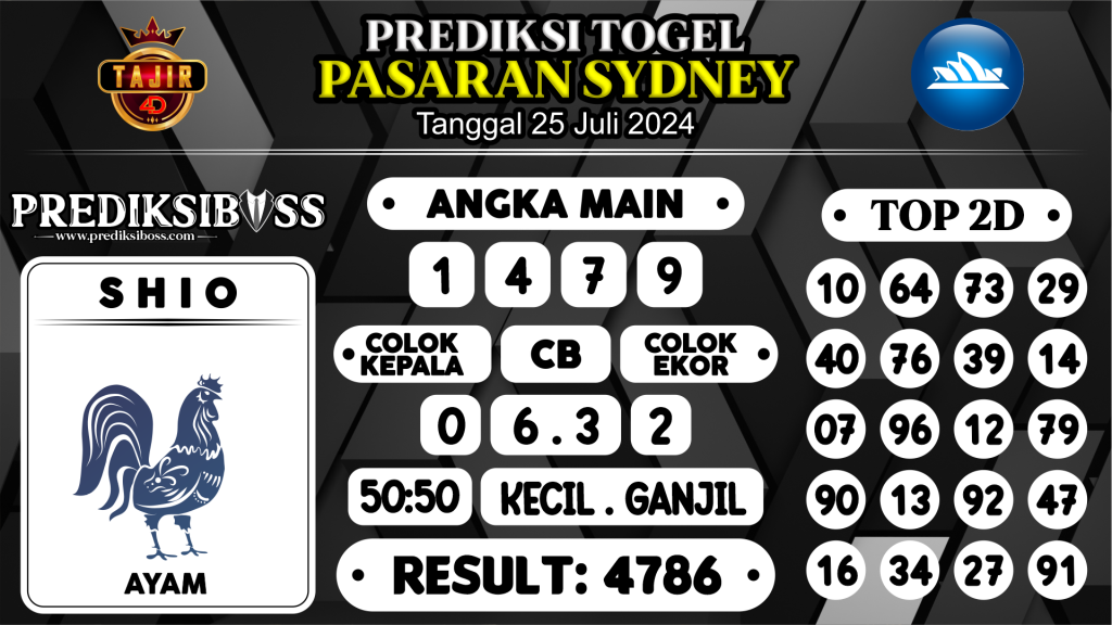 https://prediksibossbenk.com/prediksi-boss-togel-sidney-kamis-25-juli-2024/