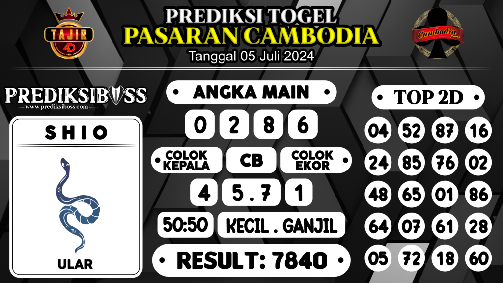 https://prediksibossbenk.com/prediksi-boss-togel-cambodia-jumat-05-juli-2024/