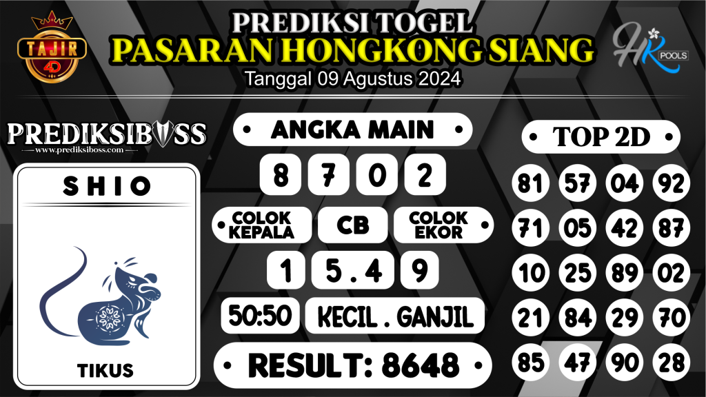 https://prediksibossbenk.com/prediksi-boss-togel-hk-siang-jumat-09-agustus-2024/